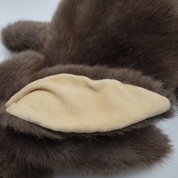 Vintage 1985 Dakin 12" Brown Rabbit Hand Puppet - Picture 9 of 12